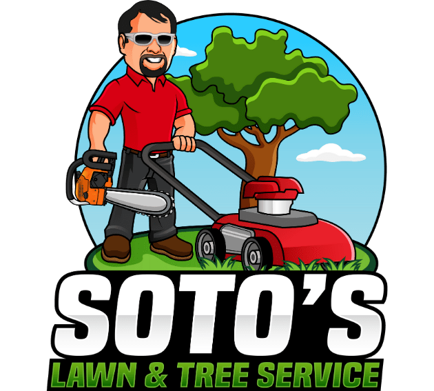 Soto's Lawn and Tree Service Mascot Graphic